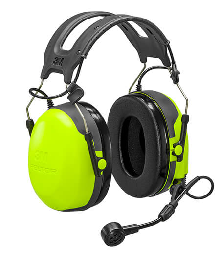 Casque 3M Peltor antibruit communiquant - Solutions de Radiocommunication - E-Tech Data System